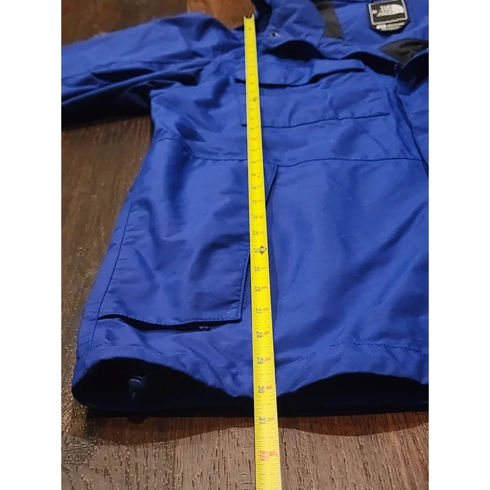 The North Face Men's Jacket, Blue, Size Medium M, Zip On Hood,‎ Zipper Closure